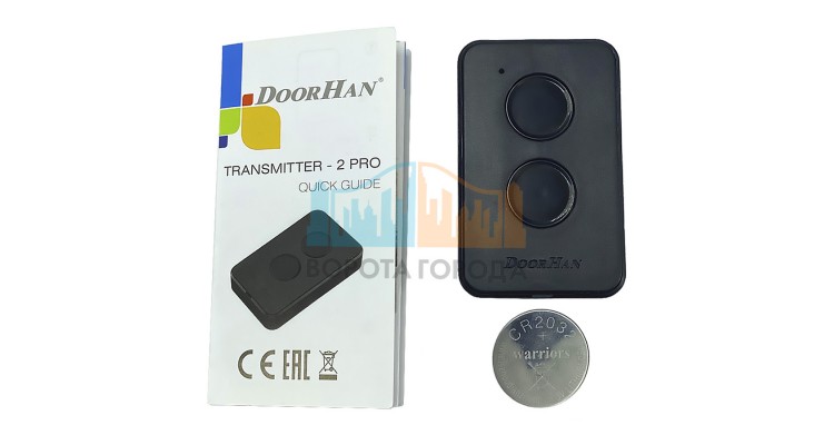 Пульт Doorhan Transmitter 2 PRO-Black — купить по низкой цене 1001 руб ...