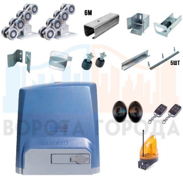 Ролтэк ЭКО комплектующие до 500 кг (6 м) + автоматика Ролтэк R-Tech SL1000 Ролтэк ЭКО комплектующие до 500 кг (6 м) + автоматика Ролтэк R-Tech SL1000