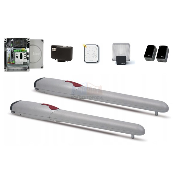 Nice WG3524HSBDKIT2 комплект автоматики для распашных ворот Nice WG3524HSBDKIT2 комплект автоматики для распашных ворот