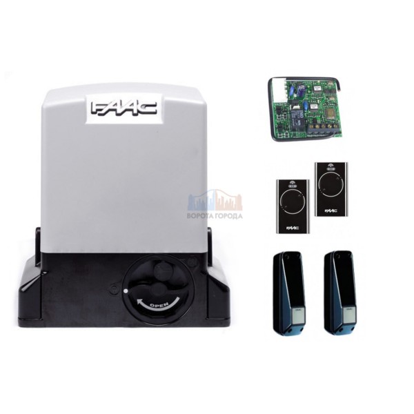 FAAC 740 KIT SLH комплект автоматики для откатных ворот FAAC 740 KIT SLH комплект автоматики для откатных ворот