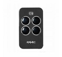 Faac XT4 RC пульт-брелок 433 МГц, 4-канальный, черного цвета 787456 Faac XT4 RC пульт-брелок 433 МГц, 4-канальный, черного цвета 787456