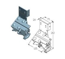 Alutech Кронштейн нижний RBI446R Alutech Кронштейн нижний RBI446R