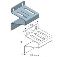 Alutech Кронштейн боковой RBI123 Alutech Кронштейн боковой RBI123